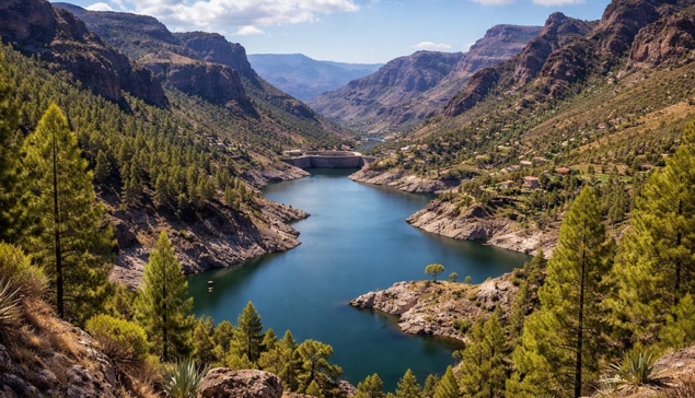 Stuwmeren op Gran Canaria verviervoudigen de watercapaciteit dankzij de regenval